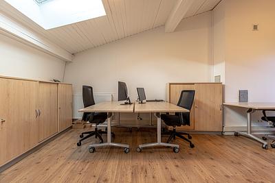 Open-plan office space in the city centre
