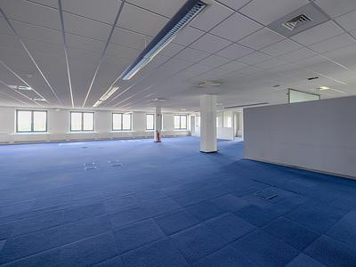 Large open space and four individual offices for 50 people