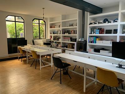 Open plan offices with 6 workstations
